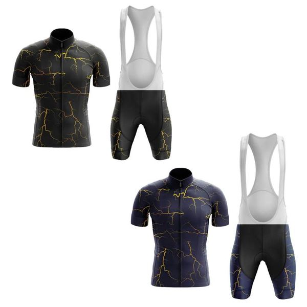 Ensembles de course Classic Nature Series Été Maillot de cyclisme respirant pour hommes Ensemble Vélo de route Pro Team VTT Vêtements de vélo en plein air Vêtements