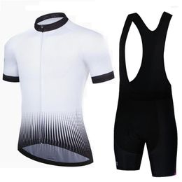 Racing Ensembles cyclistes Jersey 2023 Vêtements masculins Summer Suit à vélos à manches à vélos Ropa ciclisme Hombre