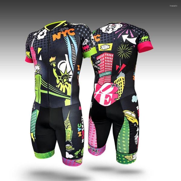 Ensembles de course JUNK Skates Costume Hommes Et Enfants Pro Triathlon Licra Vitesse Roller Skate Skinsuit Confortable Été Patinage Rapide