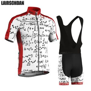 Ensembles de course LairschDan 2023 hommes maillot de cyclisme à manches courtes combinaison de vélo vêtements de sport 9D Gel pantalon à bretelles ensemble Maillot Cyclisme Homme