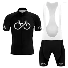 Ensembles de course hommes vélo pour toujours maillot de cyclisme ensemble cuissard à bretelles costume vêtements de vélo vtt descente route Kits vêtements