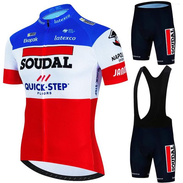 Racing Sets Men's Cycling Outfit Sports Set Complete 2024 Ciclo de ropa Jersey Spring Summer Man Mtb Male Cyclist Road Bike Uniforme
