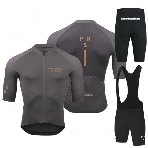 Ensembles de course PNS 2024 Été d'équipe Vêtements de vélo de vélo de route Men de route portant des vêtements de cyclisme respirant Set Ropa Ciclismo Maillot