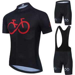 Ensembles de course Summer Bike Cycling Jersey Set 2022 Mountain Clothing Pro Bicycle Sportswear Suit Maillot Ropa Ciclismo