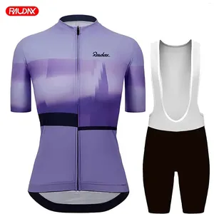 Racing Jets Women's Cycling Shorts Jersey Suit Summer Mangas cortas Ropa Triathlon Mountain Bike Ropa Mujer