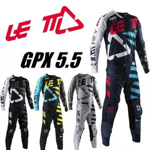 Combinaison de course vtt course 5.5 maillot et pantalon de Motocross MX ATV ensemble d'équipement de vélo de saleté vêtements de moto vtt Enduro 240227