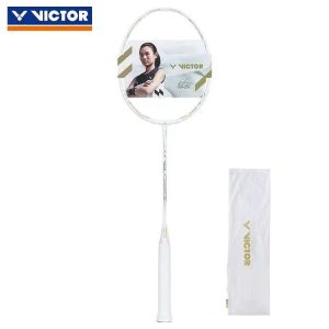 RACKETS Badminton Rackets Victor TKF Ofensivo Badminton Racket Full Carbon G5 Ultralight Professional Badminton Raquet 2432 Lbs Raquet