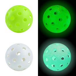 Raquettes Raquettes de Tennis extérieur intérieur escent Pickleball balle 40 trous entraînement jouer sport lumineux cornichon balles accessoires 74mm Durab