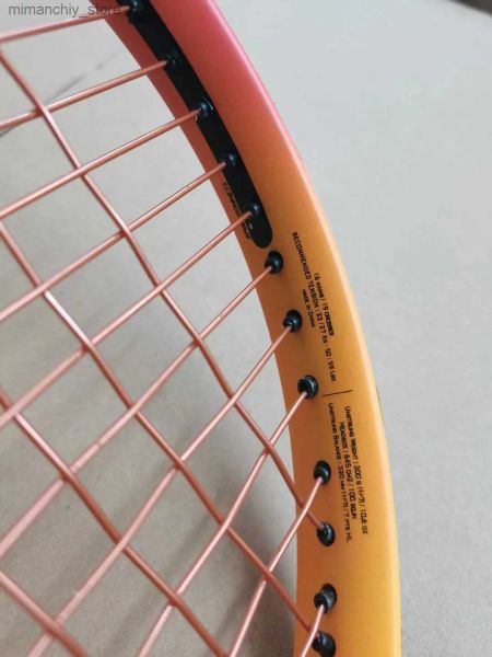Racket Tennis Racket Tennis Raquettes Pure Rafa Racquets Aero Rafa avec corde et sac Racket en fibre de carbone de haute qualité Q231109