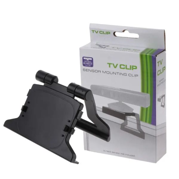 Racks 1pc TV Clip Clamp Stand Suptor para Xbox 360 Kinect Sensor Soporte de la consola de videojuegos