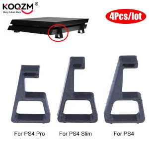 RACKS 4PCS ACCESSOIRES BACKET VOOR PS4 SLIM PROOTE STANDSTAND CONSOLE HORIZONTALE HOLDER Game Machine Koelpoten Warmte Dissipatie Base