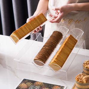 Racks Présentoir créatif de biscuits de mariage en acrylique, forme de nuage, macaron, beignet, dessert, cupcake, support de rangement, décor de fête