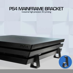 Racks Data Frog 4pcs horizontale houder verhoogt de beugel voor PS4 -spelconsole koelvoeten voor PlayStation4 Slim Pro Game Accessories