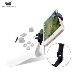 Racks Data Frog Mobile Phone Phone Stand pour Xbox One Slim Controller Mount Handder Handlet Bracket pour Xbox One S Wireless GamePad