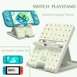 Racks pour Switch Lite Holder Stand Game Accessoires de jeu pour Nintendo Switch Stand Bracket Animal Crossing Portable Chassis Base