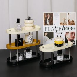 Racks INS bureau multicouche cosmétique support de stockage parfum bijoux affichage dans la chambre bureau bureau Cupcake présentoir organisateur
