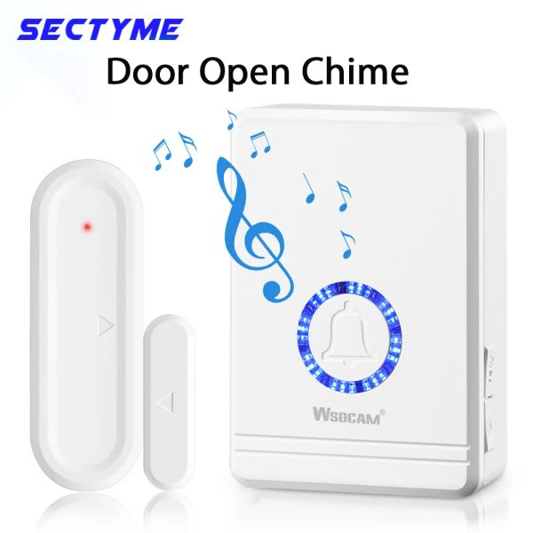 Racks Secyme Porte d'ouverture Capteur sans fil Porte sans fil et fenêtre Alarme de sécurité Home Security Porte ouverte Consultant