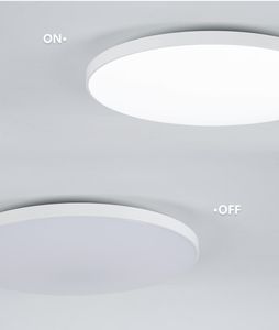 Radar sensor led plafondlampen auto vertraging bewegingslicht smart home verlichting plafondlamp voor kamergangen corridor foyer retro keuken