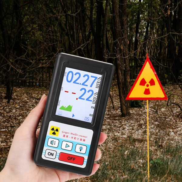 Testeurs de rayonnement Compteur Geiger BR-6 Détecteur de rayonnement nucléaire Dosimètre personnel Testeur de rayons X Beta Gamma Détecteur Détecteur de radioactivité 230516