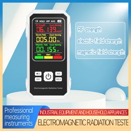 Stralingstesters Elektromagnetische stralingsdetector Elektrische veldintensiteitstester Magnetische veldintensiteitstestmeter RF-sterktedetectie 230825