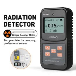 Testeurs de rayonnement Compteur Geiger Détecteur de rayonnement nucléaire Détecteur de rayons X Beta Gamma Détecteur de radioactivité Geiger Testeur d'eaux usées nucléaires 230827