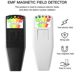 Straling Testers K2 Elektromagnetische Veld EMF Gauss Meter Ghost Hunting Detector Handheld EMF 5 LED Magnetische Veld Dosimeter Detector 230731