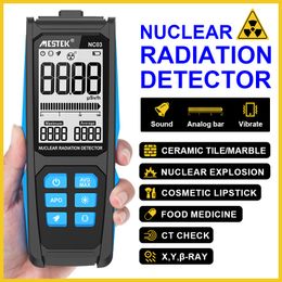 Stralingstesters Nucleair Afvalwater Mestek Geigerteller Nucleaire Stralingsdetector Dosimeter Tester Marmer Detector 230825