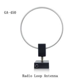 Radio 2021 Nouveau GA450 GA450 Antenne de boucle SDR Antenne radio à onde moyenne courte SW 2.3030MHz MW 5221710KHz avec batterie