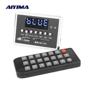 Radio AIYIMA Bluetooth 5.0 carte décodeur MP3 AUX FM enregistrement Radio Module de décodage Audio musique bricolage haut-parleur sonore amplificateur maison