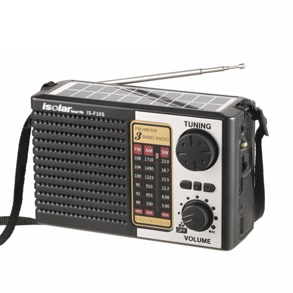 Radio AM FM SW Radio de emergencia con batería Bluetooth compatible 5,0 Radio de antorcha de emergencia Radio Solar portátil para acampar al aire libre