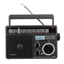 Radio Am FM Radio portátil con soporte de reproductor de MP3 digital Micro SD y USB Volumen fuerte altavoz para Home Elder