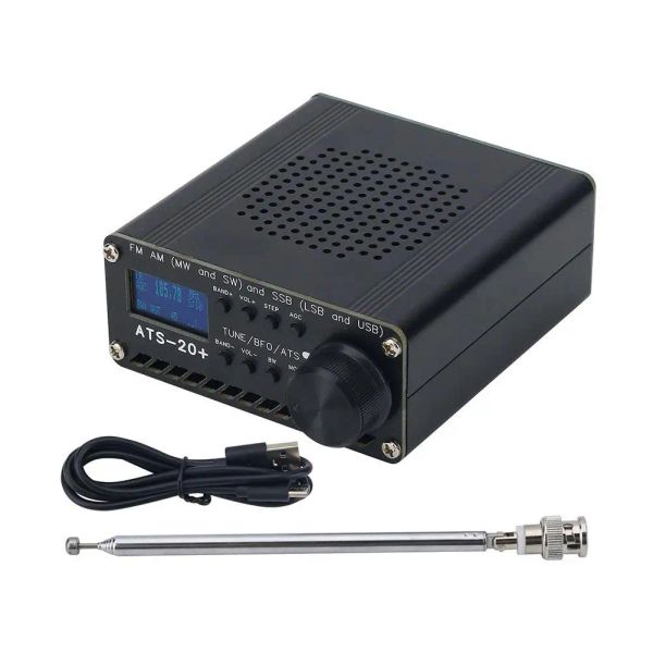 Radio Ats 20 Plus ATS20 V2 SI4732 Récepteur Radio DSP SDR Récepteur FM AM (MW et SW) et SSB (LSB et USB)