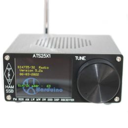 Radio ATS25X1 All Band DSP Radio Receiver FM / LW / MW / SSB Récepteur SI4732 CHIP DIGITAL RADIO 2,4INCH Écran tactile Batterie intégrée