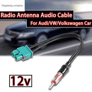 Radio audiokabel adapter antenne mannelijke dubbele fakra - din antenne voor Audi/VW/Volkswagen Car Electronics