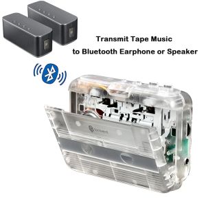 Radio Bluetooth Cassette Joueur de cassette autonome portable FM Radio Radio Bluetooth Transmetteur avec fonction Autoreverse