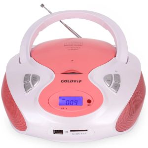 Radio CD Player Home FM / AM Radio CD -speler Portable CD Bread Maker English Cd Learning Machine ondersteunt USB / SD -kaart afspelen
