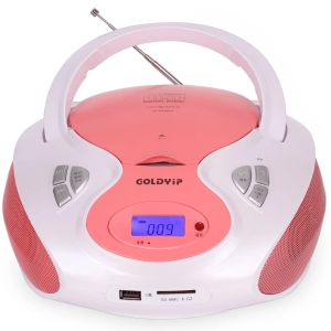 Radio CD Player Home FM / AM Radio CD Portable CD Bread Maker English CD Learning Machine prend en charge la lecture de la carte USB / SD