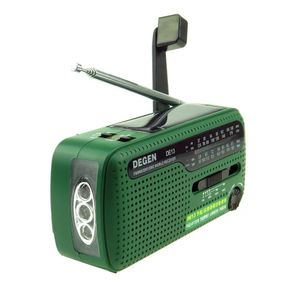 Radio à manivelle Radio solaire FM AM SW récepteur Radio dynamo à manivelle