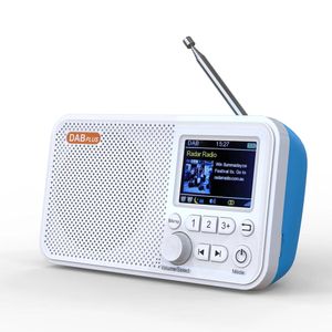 Radio DAB / DAB + FM Digital Radio LED haut-parleur portable Portable Mini FM Radio MP3 MUSIQUE MUSIDE Télescopique Antenne Hands Free Multimedia Player