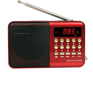 Radio Digital Radio Speaker Portable Mini FM Radio USB TF MP3 Muziekspeler Telescopische antenne Handsfree Pockets ontvanger Outdoor K62 221025