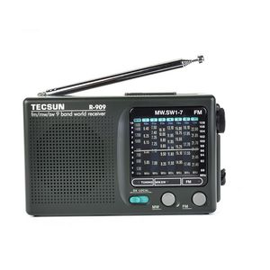 Radio FM AM SW Portátil s Onda Corta Recargable Con Pilas All Full Waves Grabador USB Ser 230331