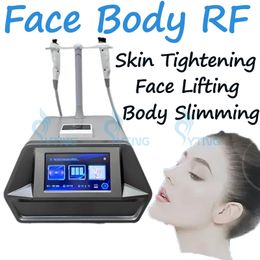 Radiofrecuencia Cara RF Machin Anti Arrugas Piel Fimring Estiramiento de la piel Quema de grasa Eliminación de celulitis