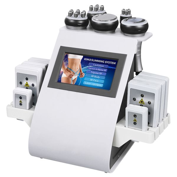 Laser lipo fréquence radio amincissant la machine de cavitation de liposuccion ultrasonique à vendre