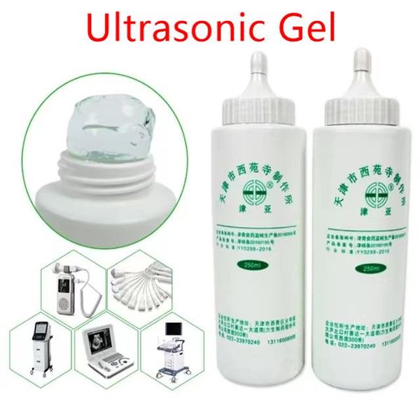 Radiofréquence Thermogel traitement par ultrasons Gel de refroidissement conducteur peau Compact minceur Gel de Massage couplage ultrasonique