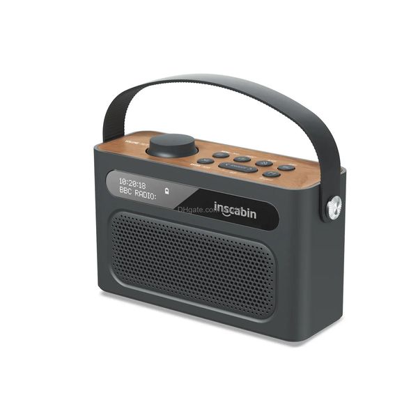 Radio Inscabin M60II Dab Altavoz inalámbrico portátil con Bluetooth FM/Beautif Design/Battería recargable/TF/Drop de entrega de caída USB Electro DH5DH