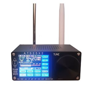 ATS25X2 Advanced DSP Receiver - FM RDS, WIFI Control, Spectrum Scan, Multi-Band Support, Network Streaming Capable