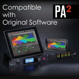 Radio LCZ Audio PA2 DSP Digital Audio Processeur Compatible Software Original Professional Stage Driver Rack Speaker Audio Équipement audio
