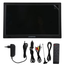 Radio Leadstar 13inch Portable Digital TV High Sensitivity 1366X768 HD Televisieondersteuning FM Radio -functie voor Home Car Portable TV