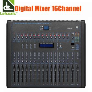 Radio Leicozic 16 Channel Digital Mixer Studio Live DGI16 Audioconsolekeer Rack Mountable Compact Recording voor Stage Equipamento de Som