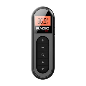 Radio Mini Pocket FM Radio 76108MHZ Clip Petite Radio Rechargeable Walkman Radio 3.5mm Prise Casque pour Conférence Tour Guide Racing